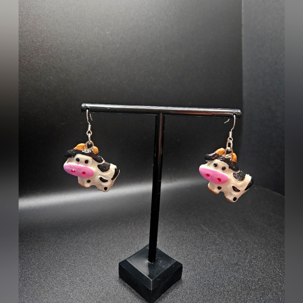 Cow Earrings